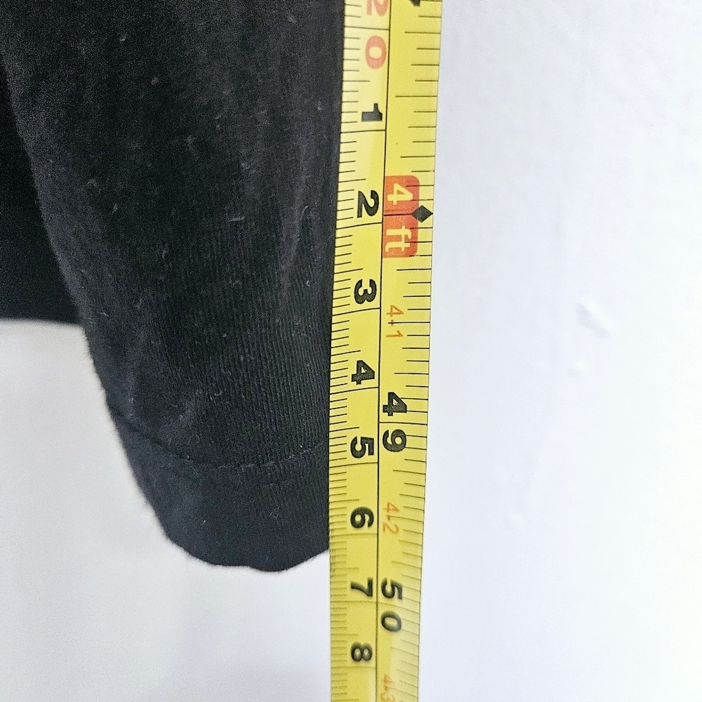 Babaton Aritzia Maxi sz Small Black Stretchy Side Slit 100% Knit Fabric Dress - Picture 7 of 8